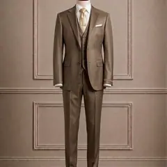 Tailored suit look